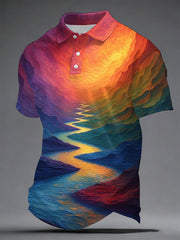 Men's Pride Month Print Casual Top