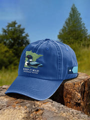 Unisex Save The Boundary Waters Print Cap