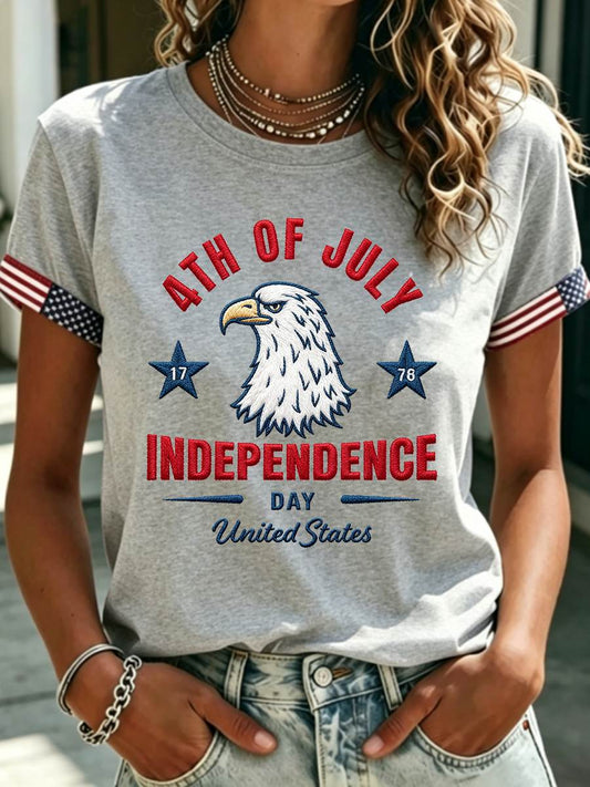 Women's July 4, 1776 Independence Day Tee