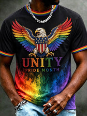 Men's Pride Month Print Casual T-Shirt