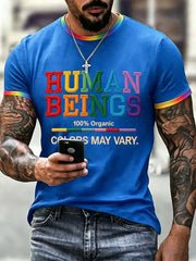 Men's Human Beings Colors May Vary Print T-shirt