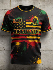 Men's Juneteenth They Not Like Us Since 1865 t-shirt
