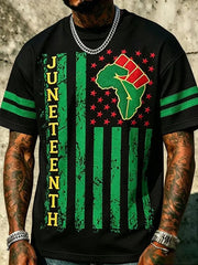 Men's Juneteenth 1865 Art Print Short Sleeve T-shirt