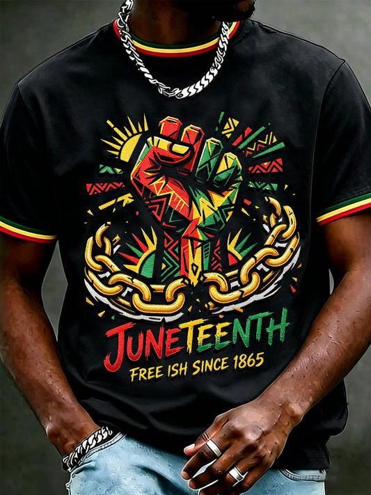Men's Juneteenth Print Tee