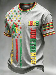 Men's Juneteenth 1865 short sleeves t-shirt
