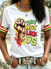 Women's Juneteenth They Not Like Us Since 1865 T-shirt