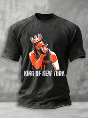 Men's Classic Basketball Fan Graphic T-shirt