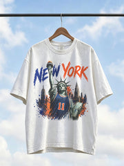 Men's Classic Basketball Fan Graphic T-shirt