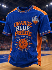 Men's Gift For Basketball Fans Print Casual Tee