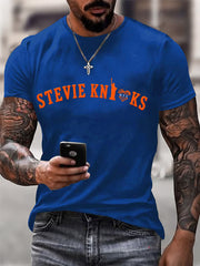 Men's Gift For Basketball Fans Print Casual Tee