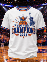 Men's Gift For Basketball Fans Print Casual Tee