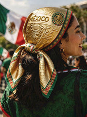 Unisex Mexico Football Lover Art Printed Bandana