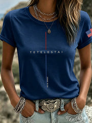 Women's Tetelestai John 19:30 Printed T-shirt