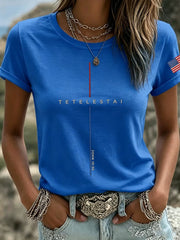 Women's Tetelestai John 19:30 Printed T-shirt