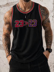 Men's America Basketball Lovers Prin Casual Tank Top