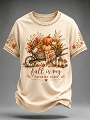 Men's Fall Is My Favorite Color short sleeves t-shirt