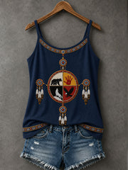 Women's Indigenous Art Tank Top
