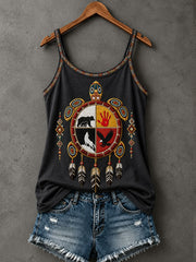Women's Indigenous Art Tank Top