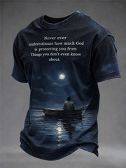 Men's Never Ever Underestimate Short Sleeves T-shirt