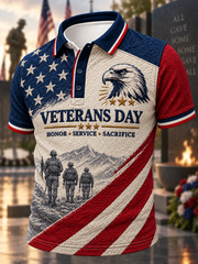 Men's U.S. Veterans Day Printed polo shirt