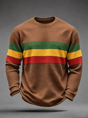Men's Reggae Inspired Waffle Top