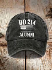 Unisex DD-214 Alumni Print Hat