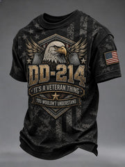 Men's Veterans Day Printed T-shirt