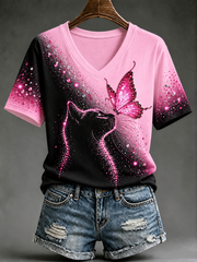 Women's Breast Cancer Short-sleeved T-shirt