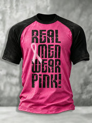 Men's Breast Cancer Awareness T-shirt
