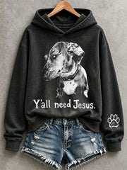 Women's Y'all Need Jesus Hoodie