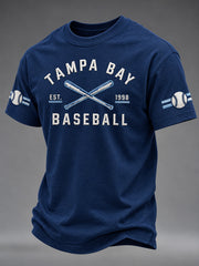 Men's Gift For Baseball Fans Casual Tee
