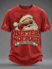 Men's Better Not Pout Print Tee