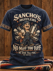 Men's Funny Drinking Saying Printed T-shirt