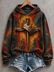Women's Christian Cross Hoodie