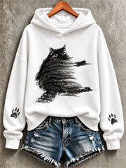 Women's Cute Animal Print Sweatshirt