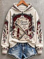 Women's Patrick Stewart RIP 1930-2026 Regular Sweatshirt