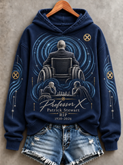 Women's Patrick Stewart RIP 1930-2026 Regular Sweatshirt