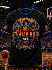 Men's Classic Basketball Fan Graphic Short Sleeve T-shirt