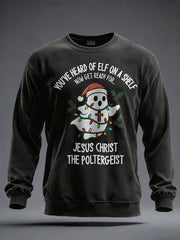 Men's Funny Christmas Printed Sweatshirt