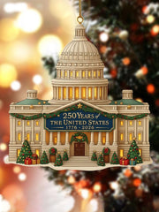 250th Anniversary Print Acrylic Decoration