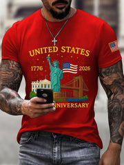 Men's 250th Anniversary Print T-Shirt