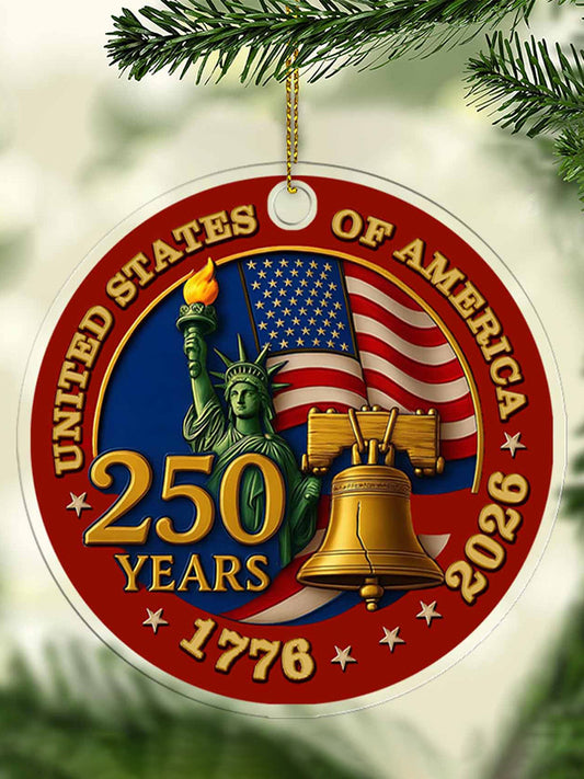 250th Anniversary Acrylic Ornament