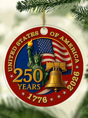 250th Anniversary Acrylic Ornament