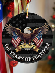 250th Anniversary Printed Acrylic Decorative Ornament