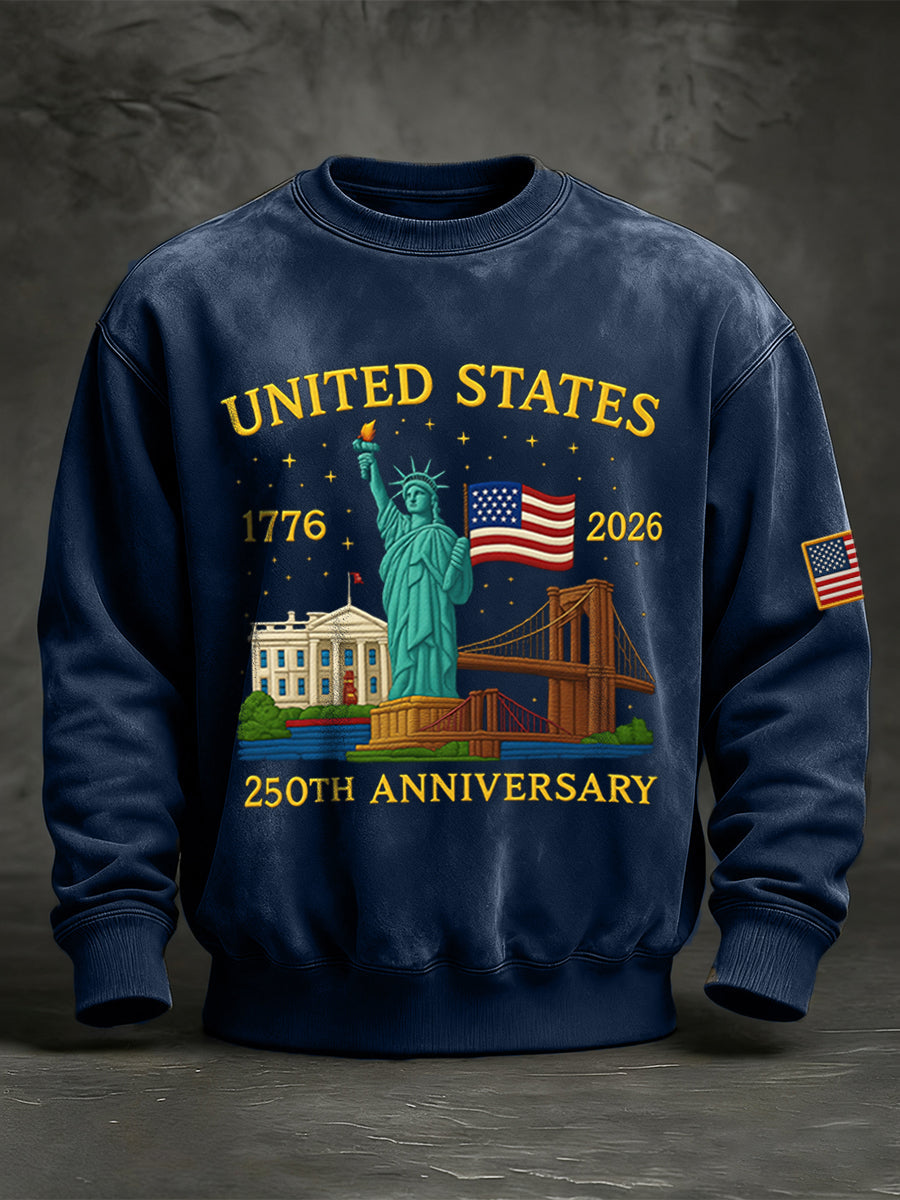 Men's 250th Anniversary Print Sweatshirt