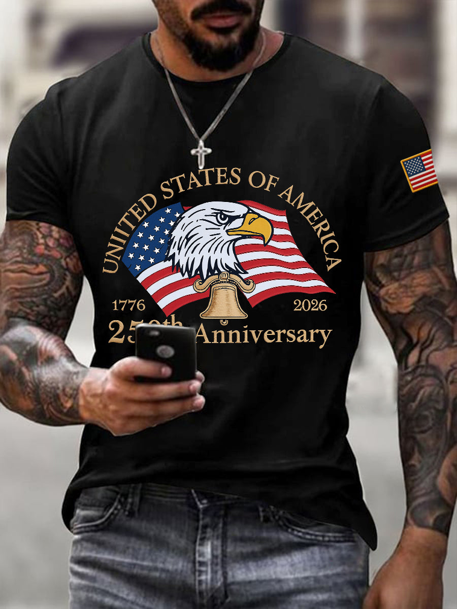 Men's 250th Anniversary Print T-Shirt