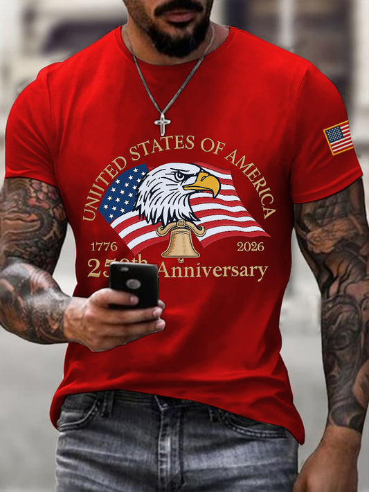 Men's 250th Anniversary Print T-Shirt