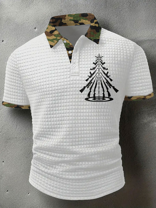Men's Funny Pew Lover Veteran Printed Casual Tops