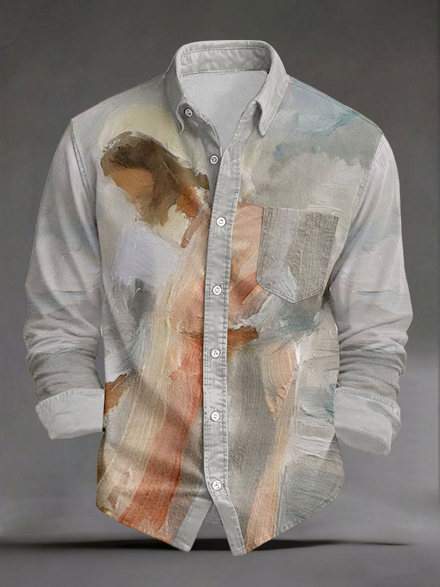 Men's Jesus Print Shirts