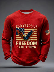 Men's 250th Anniversary Print Waffle Top